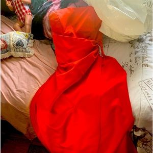 size 12 brides maid dress only wore once